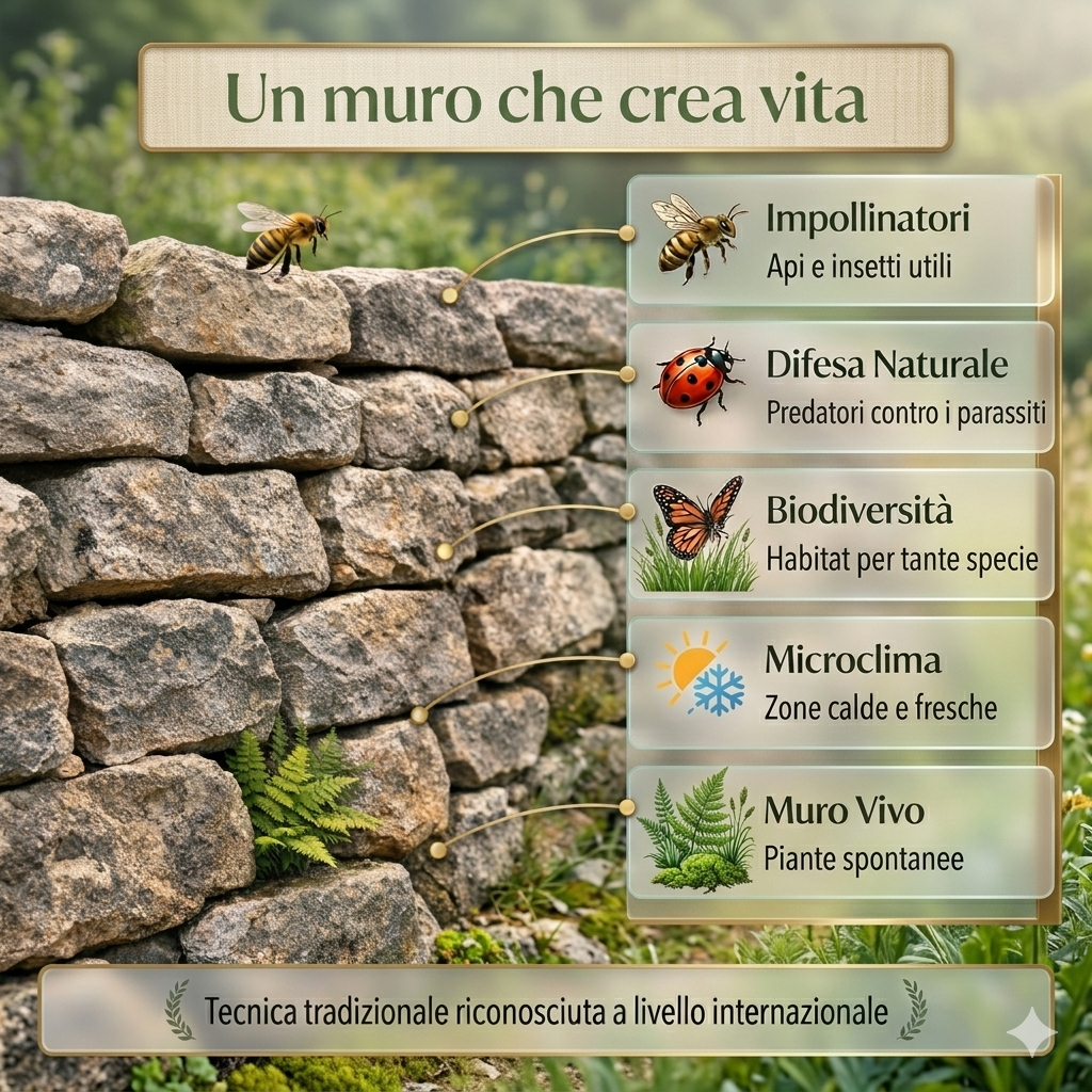 Un muro che crea vita